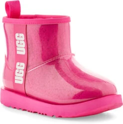 UGG Big Kids Classic Clear Mini II -Englins Fine Footwear ugg kids classic clear mini 2 rock rose 1112386k rcr 33767.1656432984