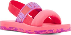 UGG Kids Zuma Sling -Englins Fine Footwear ugg kids zuma sling strawberry sorbet paint swirl 1117239k ssps 44128.1651786169