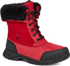 UGG Men's Butte -Englins Fine Footwear ugg mens butte samba red black 1130809 srbck 45792.1667486529