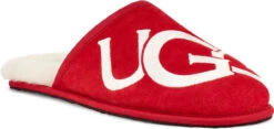 UGG Men's Scuff Logo -Englins Fine Footwear ugg mens scuff logo samba red cream 1101324 srcr 70001.1628722875