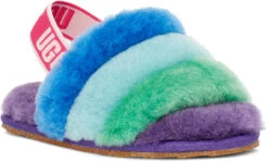 UGG Toddlers Fluff Yeah Slide 16 UGG Toddlers Fluff Yeah Slide -Englins Fine Footwear ugg toddlers fluff yeah slide purple rainbow 1116160t prnb 64404.1651776272