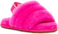 UGG Toddlers Fluff Yeah Slide 19 UGG Toddlers Fluff Yeah Slide -Englins Fine Footwear ugg toddlers fluff yeah slide rock rose 1098579t rcr 45180.1651776272