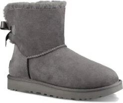 UGG Women's Mini Bailey Bow II -Englins Fine Footwear ugg women mini bailey bow ii grey 1016501 grey 15968.1727817807