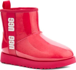 UGG Women's Classic Clear Mini -Englins Fine Footwear ugg womens classic clear mini hibiscus pink 1113190 hspk 57964.1638054097